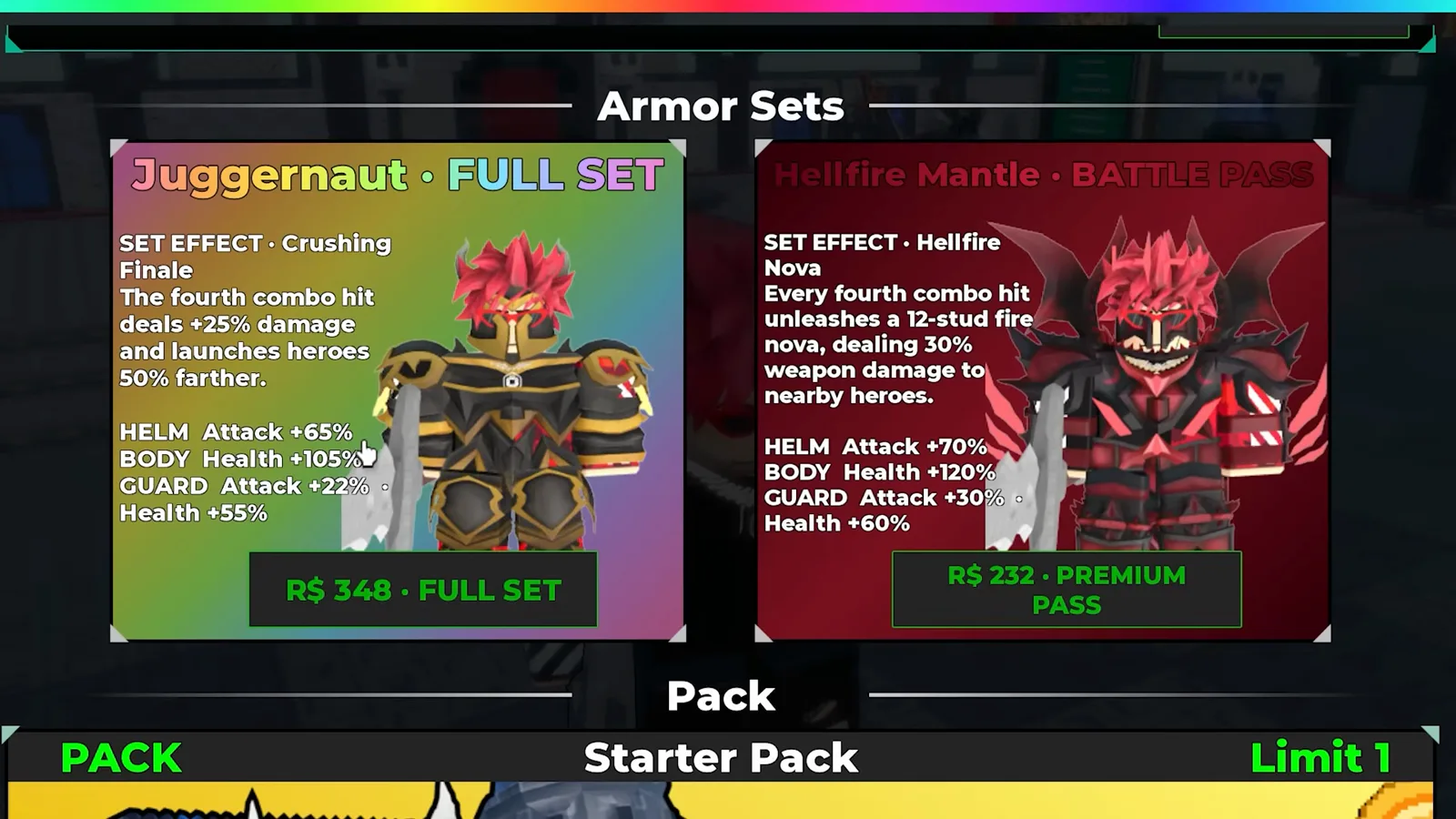 Guía de Armadura: Mejores Sets